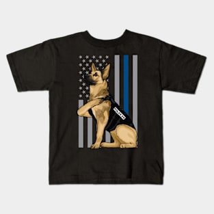 Police Dog Kids T-Shirt